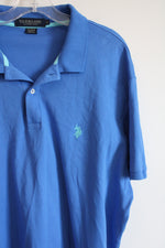US Polo Assn. Blue Polo Shirt | XXL