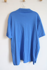 US Polo Assn. Blue Polo Shirt | XXL