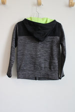Under Armour Gray Black Green Jacket Hoodie | 6