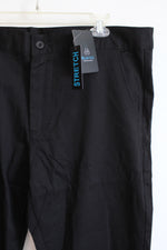 NEW Blue Ice Black Chino Pants | 38