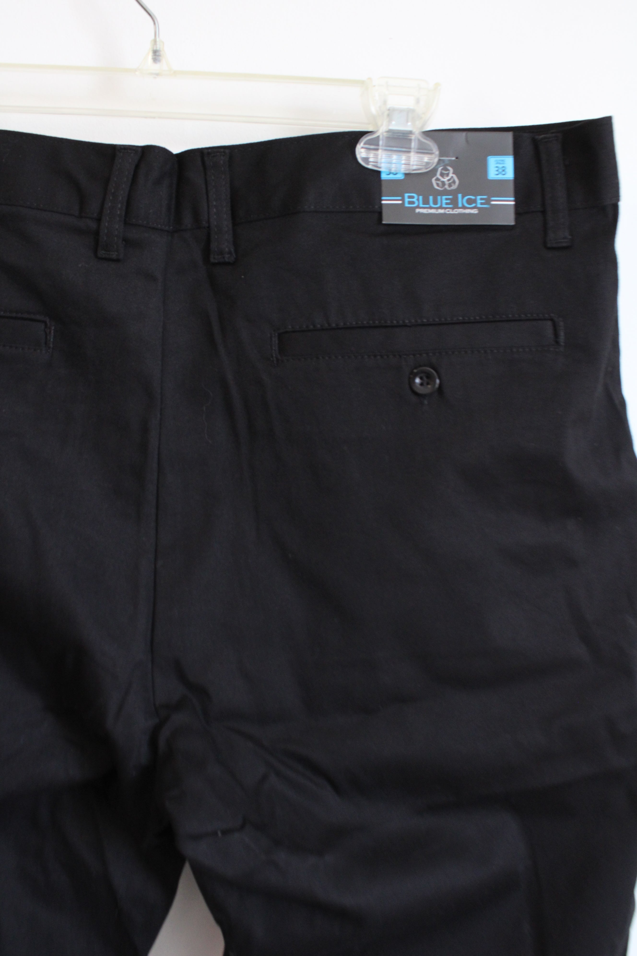 NEW Blue Ice Black Chino Pants | 38
