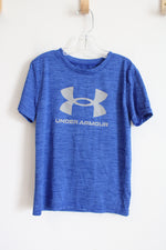 Under Armour Blue Logo Shirt | Youth 7