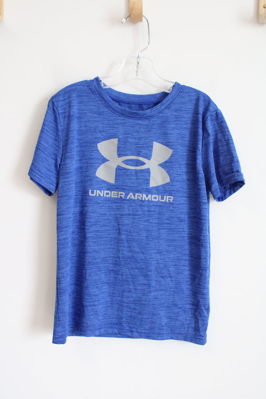 Under Armour Blue Logo Shirt | Youth 7