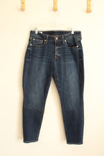 Gap Curvy True Skinny Mid-rise Dark Wash Jeans | 12 S