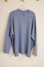 Mudpie Blue Knit Sweater | One Size