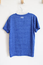 Under Armour Blue Logo Shirt | Youth 7