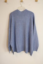 Mudpie Blue Knit Sweater | One Size