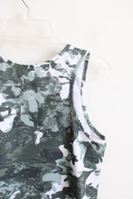 Avia Green & White Camo Athletic Tank Top | Youth XL (14/16)