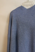 Mudpie Blue Knit Sweater | One Size
