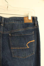American Eagle Dark Wash Super Stretch Skinny Jeans | 12