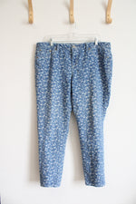 Canyon River Blues Floral Pattern Jeans | 14