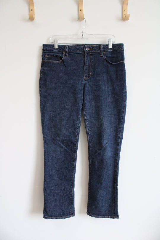 Land's End Mid Rise Straight Jean | 12