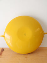 Vintage Dansk Yellow Enamel Paella Pan
