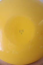 Vintage Dansk Yellow Enamel Paella Pan