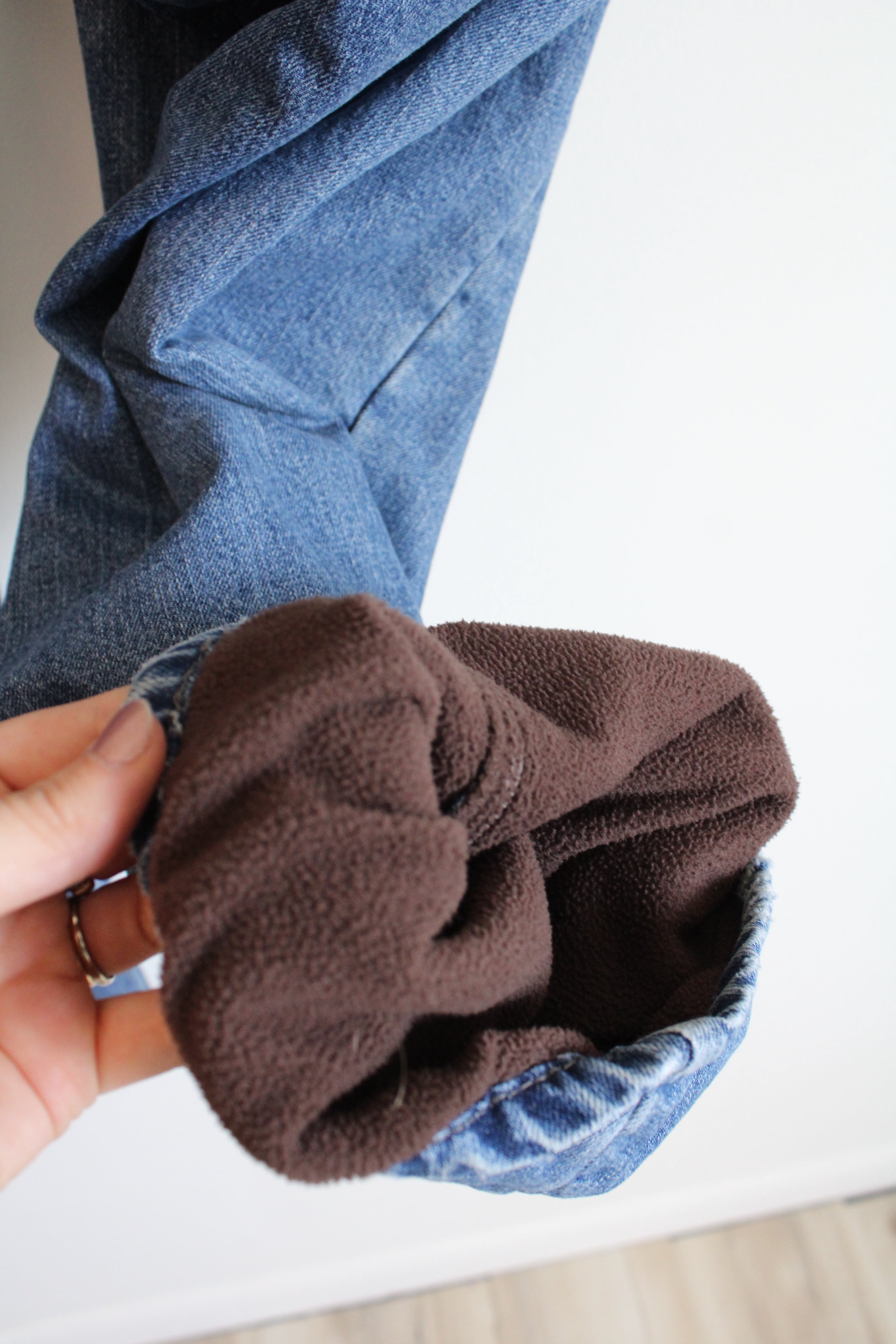 Red Head Fleece Lined Jeans | 38X32