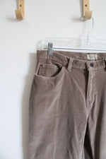L.L. Bean Brown Velour Pants | 10