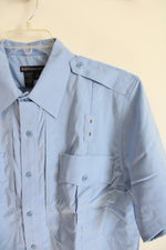 NEW 5.11 Tactical Series Blue Company Short Sleeved Button Down Shirt | L
