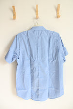 NEW 5.11 Tactical Series Blue Company Short Sleeved Button Down Shirt | L