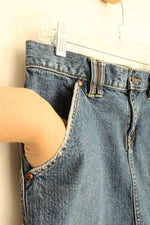 Old Navy Low Waist Cotton Denim Skirt | 6