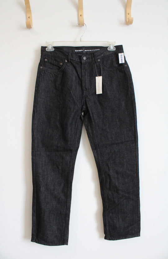 NEW Old Navy Charcoal Gray Wash Jeans | 32X30