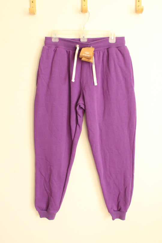 NEW UGG x Telfar Purple Cotton Jogger Sweatpants | L