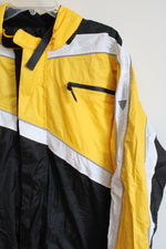 Tourmaster Defender Rainsuit Yellow Black Jacket | XL