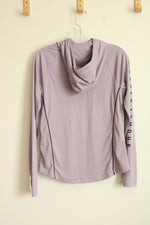 Under Armour Lavender Loose Lightweight Hoodie | M