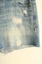 Old Navy Boyfriend Distressed Light Wash Jean Shorts | 2