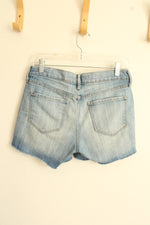 Old Navy Boyfriend Distressed Light Wash Jean Shorts | 2