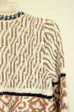 Chico's Tapestry Pattern Mix Audrey Cardigan | 0