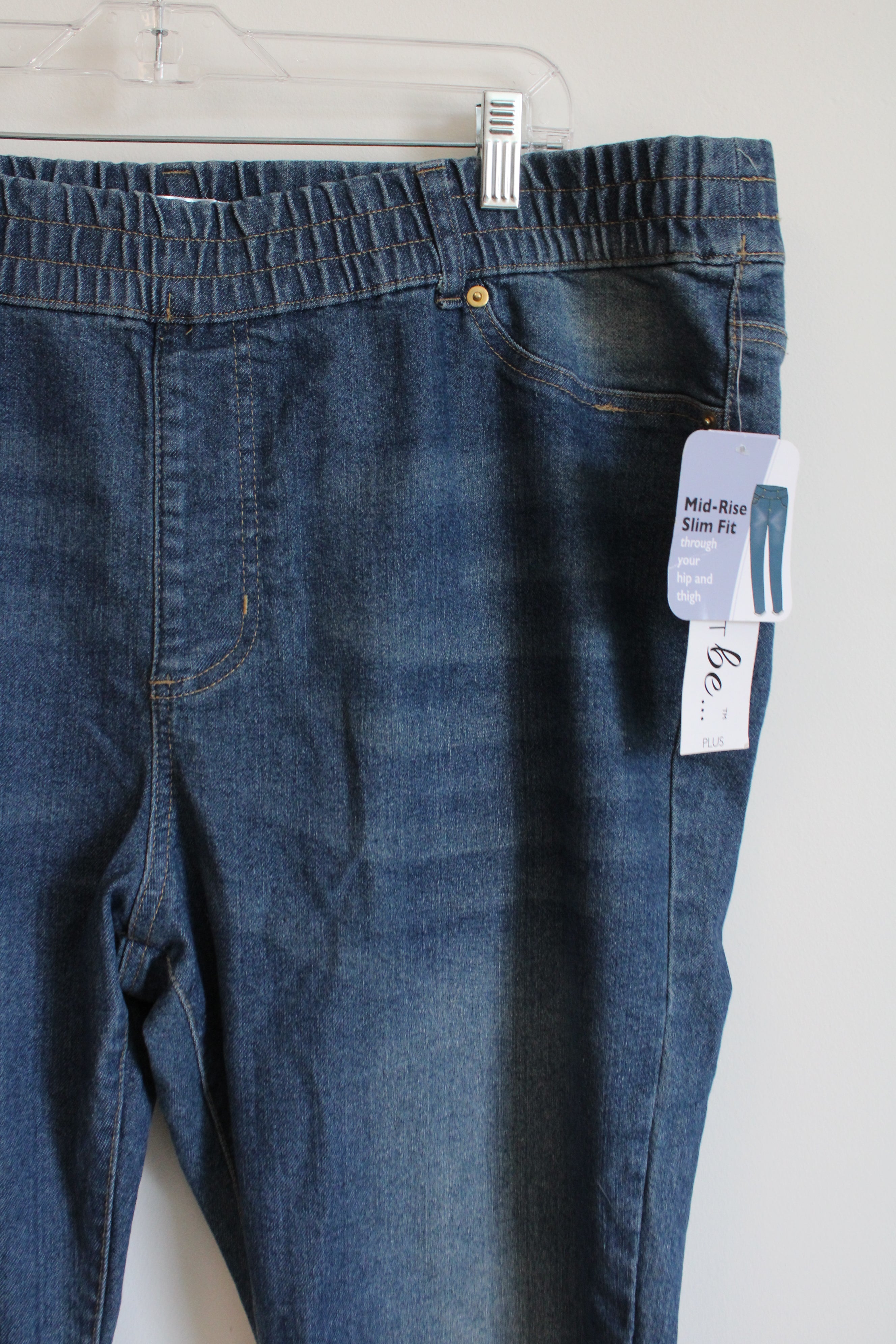 NEW Just Be. . . Mid Rise Slim Fit Jeans | 2X