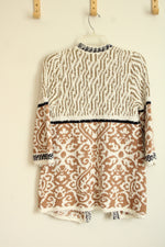 Chico's Tapestry Pattern Mix Audrey Cardigan | 0