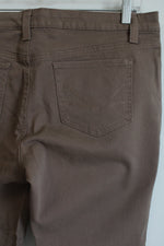 NEW Nine West Vintage America Brown Denim Capri | 12