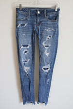 America Eagle Super Stretch Super Low Jegging | 0