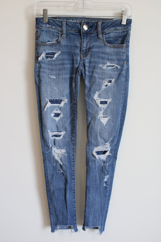 America Eagle Super Stretch Super Low Jegging | 0