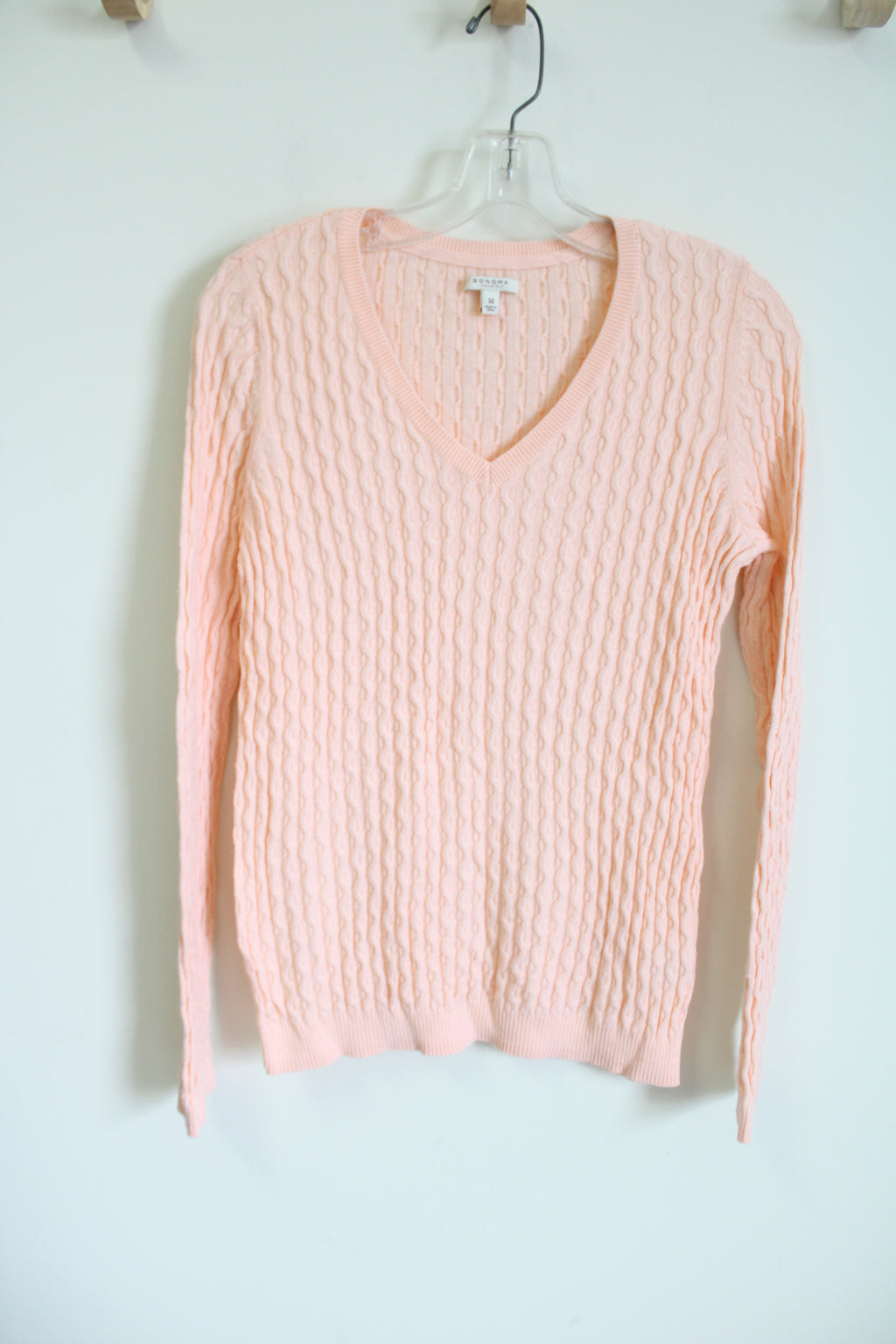 Sonoma Pink Knit Sweater | M