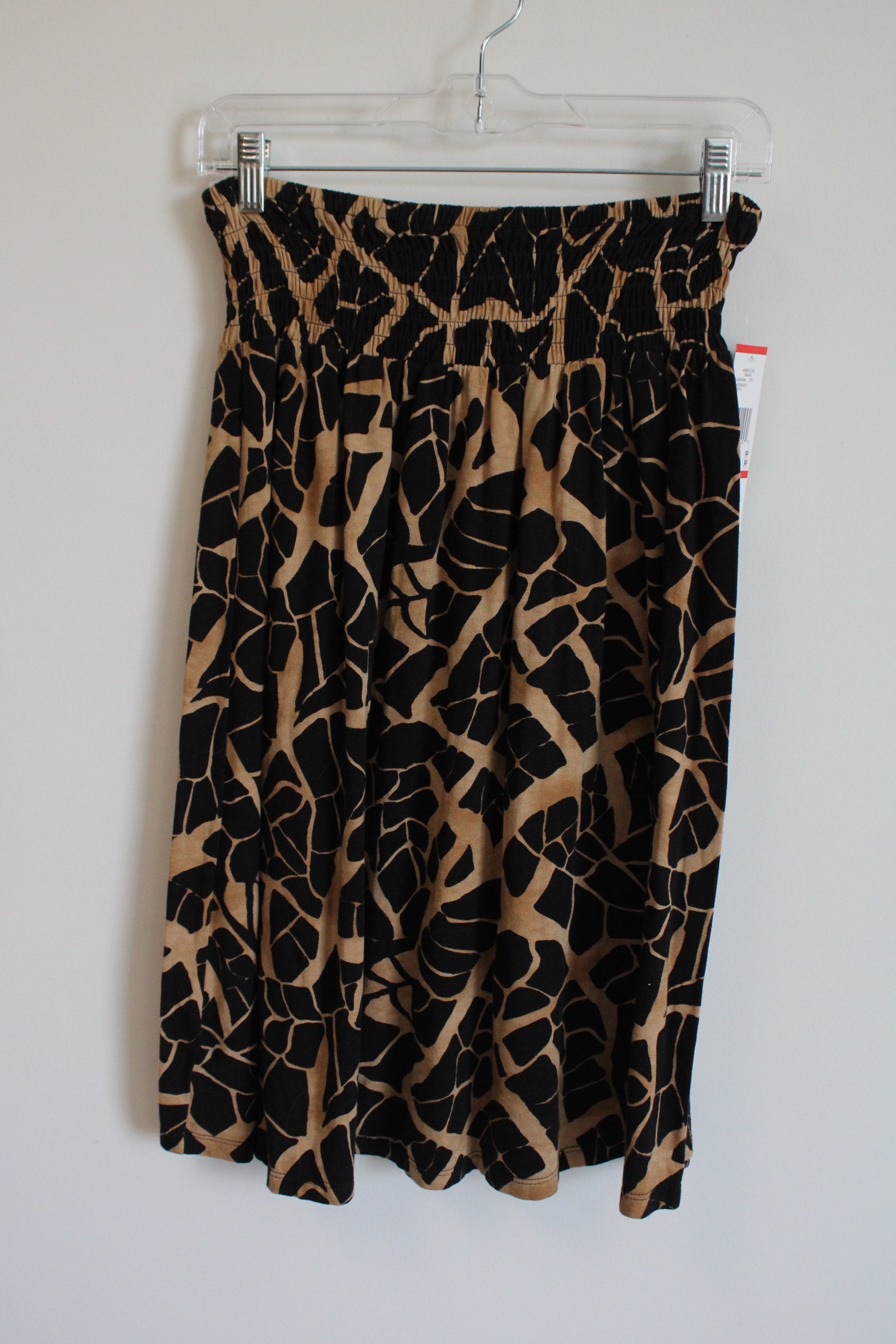 NEW Anne Klein Black Brown Pattern | Petite P