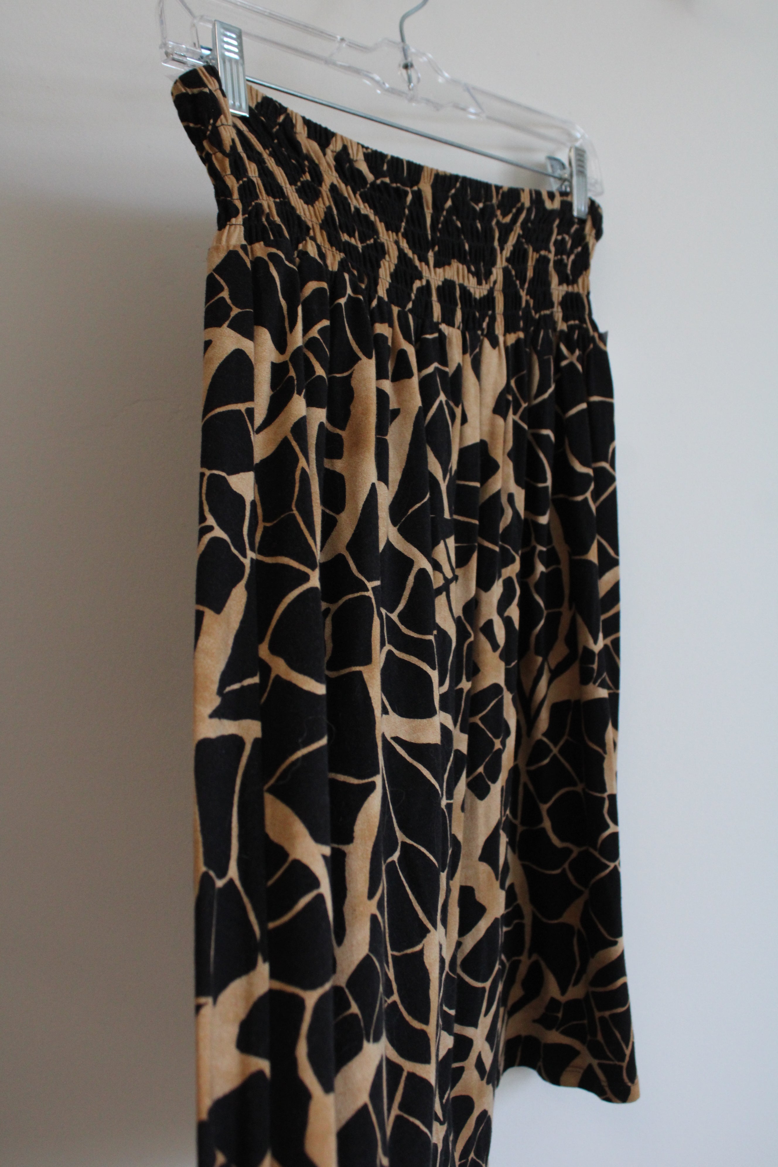 NEW Anne Klein Black Brown Pattern | Petite P