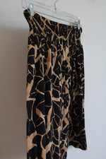 NEW Anne Klein Black Brown Pattern | Petite P
