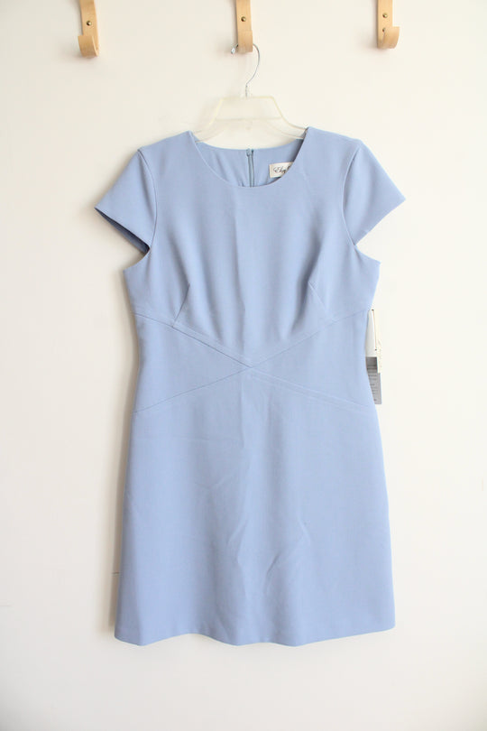 NEW Nordstrom Eliza J. Blue Cap Sleeve Dress | 8