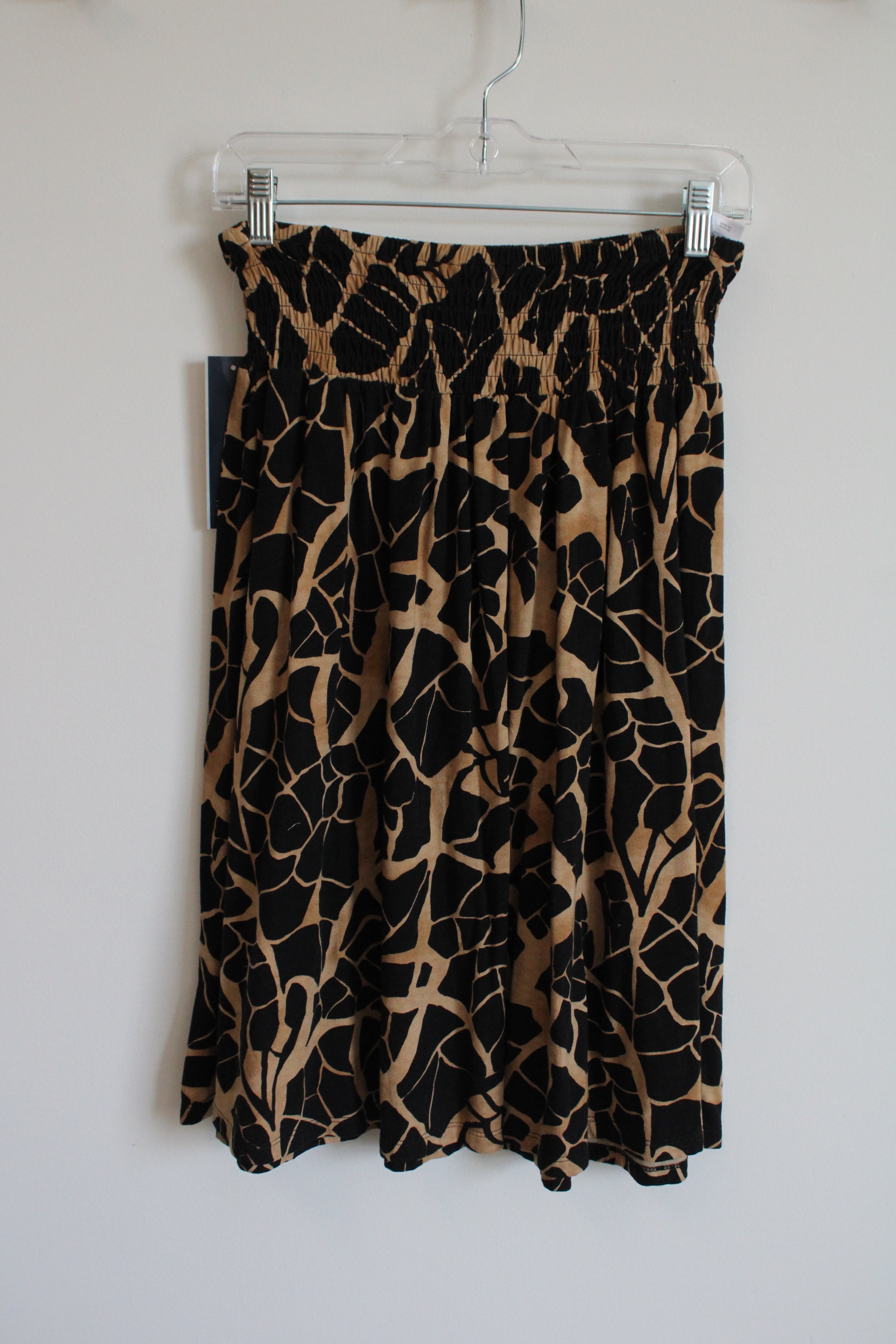 NEW Anne Klein Black Brown Pattern | Petite P