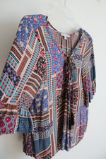 American Eagle Colorful Patterned Top | S