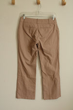 Banana Republic Ryan Fit Bootleg Khaki Pants | 0