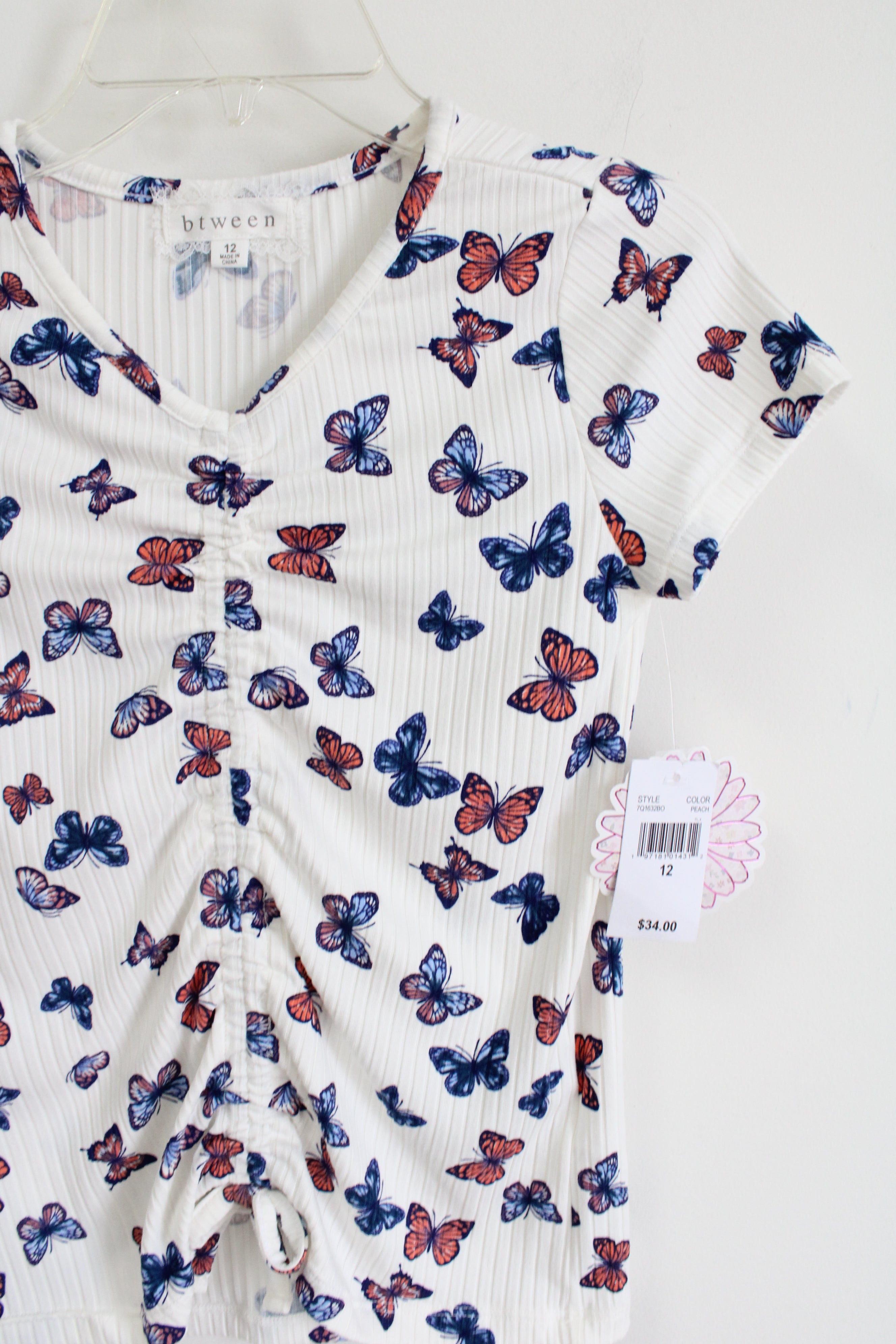 Btween White Butterfly Top | 12