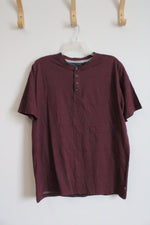 Free Planet Maroon Dotted Shirt | XL