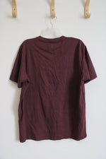 Free Planet Maroon Dotted Shirt | XL