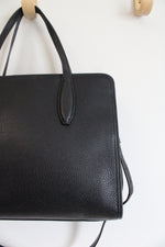 Kate Spade Rowe Black Leather Crossbody Satchel Bag