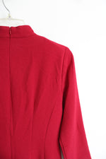 NEW Nanette Lepore Ruby Red Heartthrob Asymmetrical Hem Dress | 0