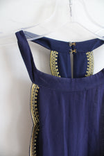 NEW Lilly Pulitzer Quinn True Navy Gypset Swirl Halter Dress | XL