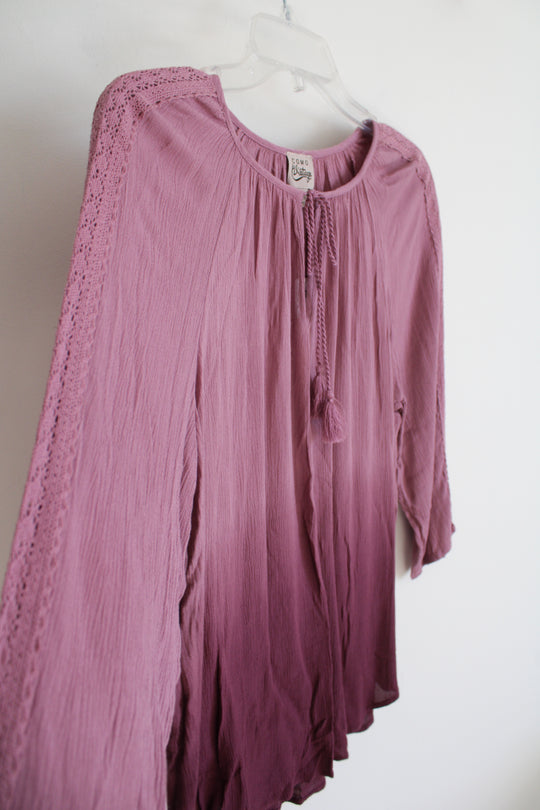 NEW Como Vintage Ombre Purple Top | S